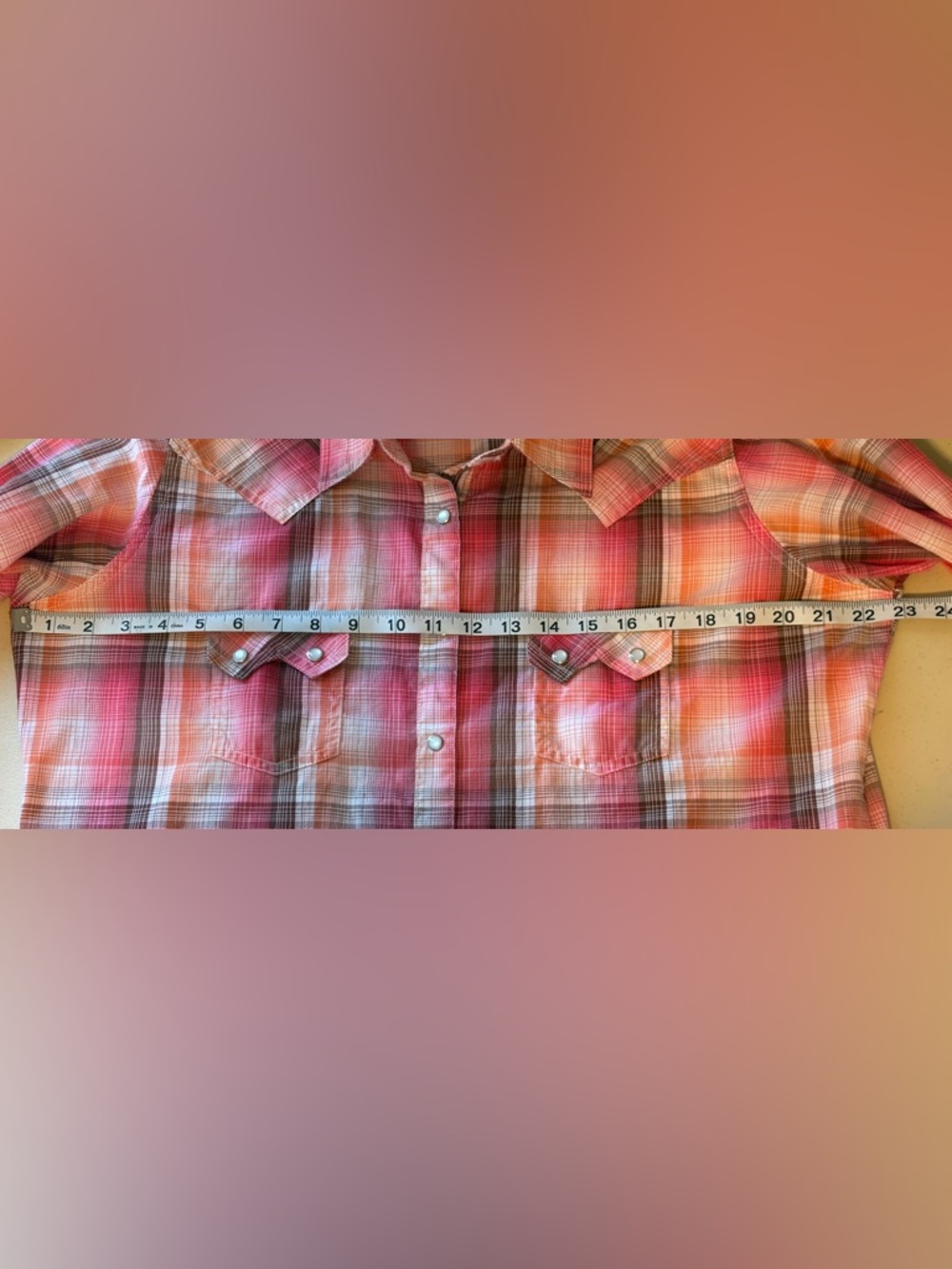 As Real As Wrangler Pearl Snap Women’s Western Shirt - Picture 5 of 8